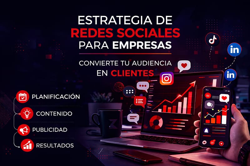 estrategia de redes sociales para empresas